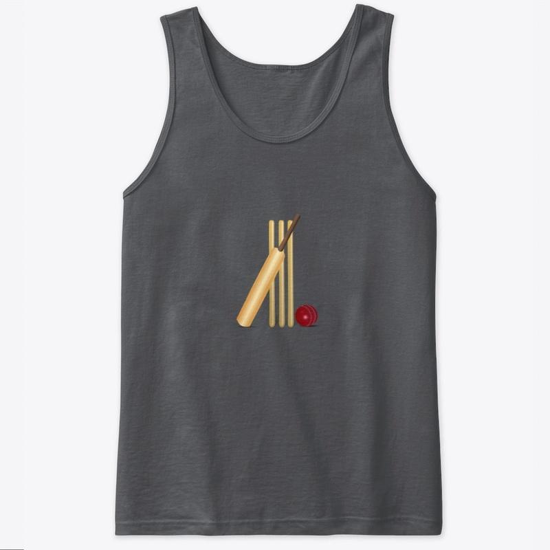 Classic Tank Top For Cricket Lovers